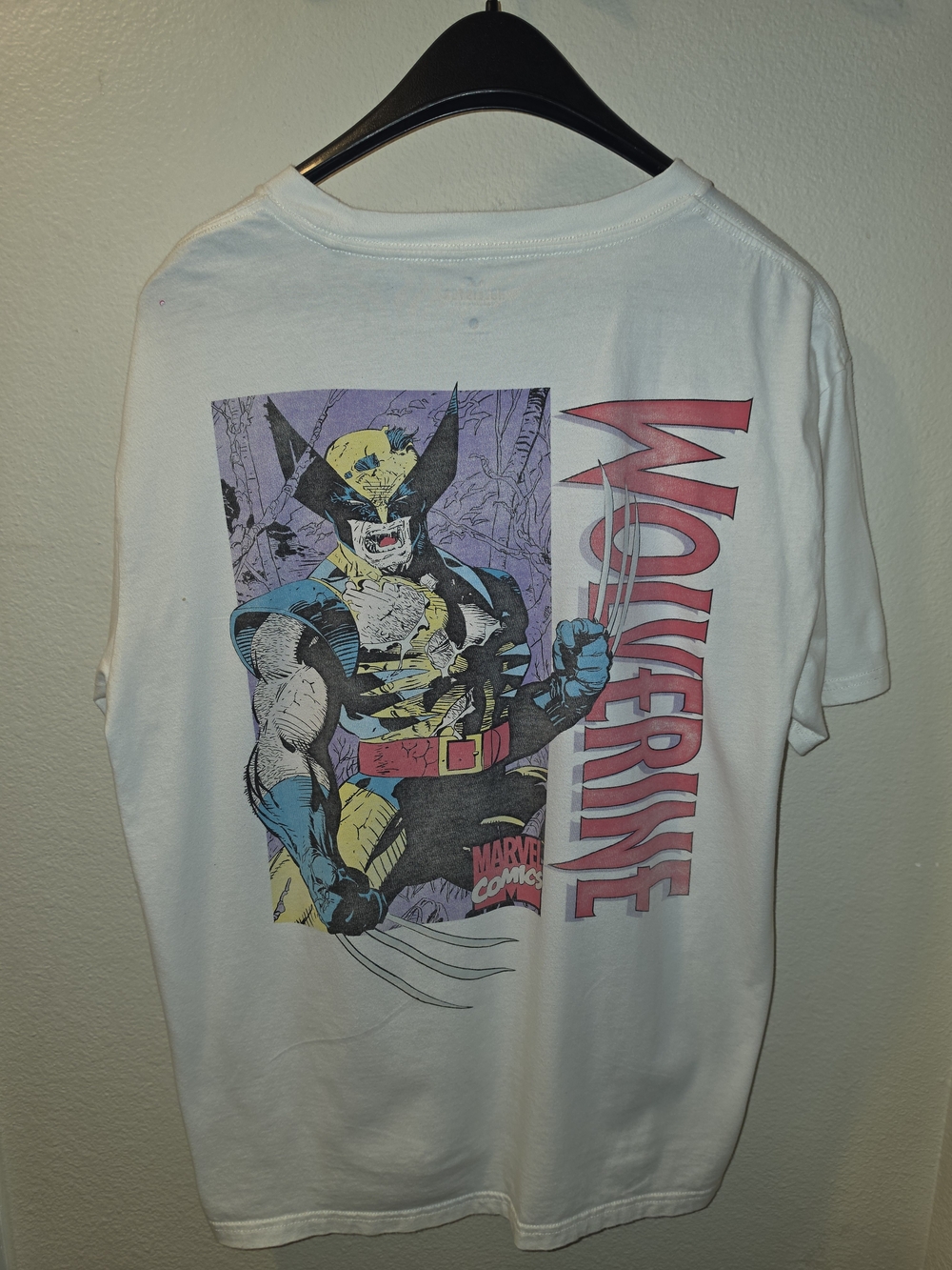 Hollister White Wolverine Graphic Tee